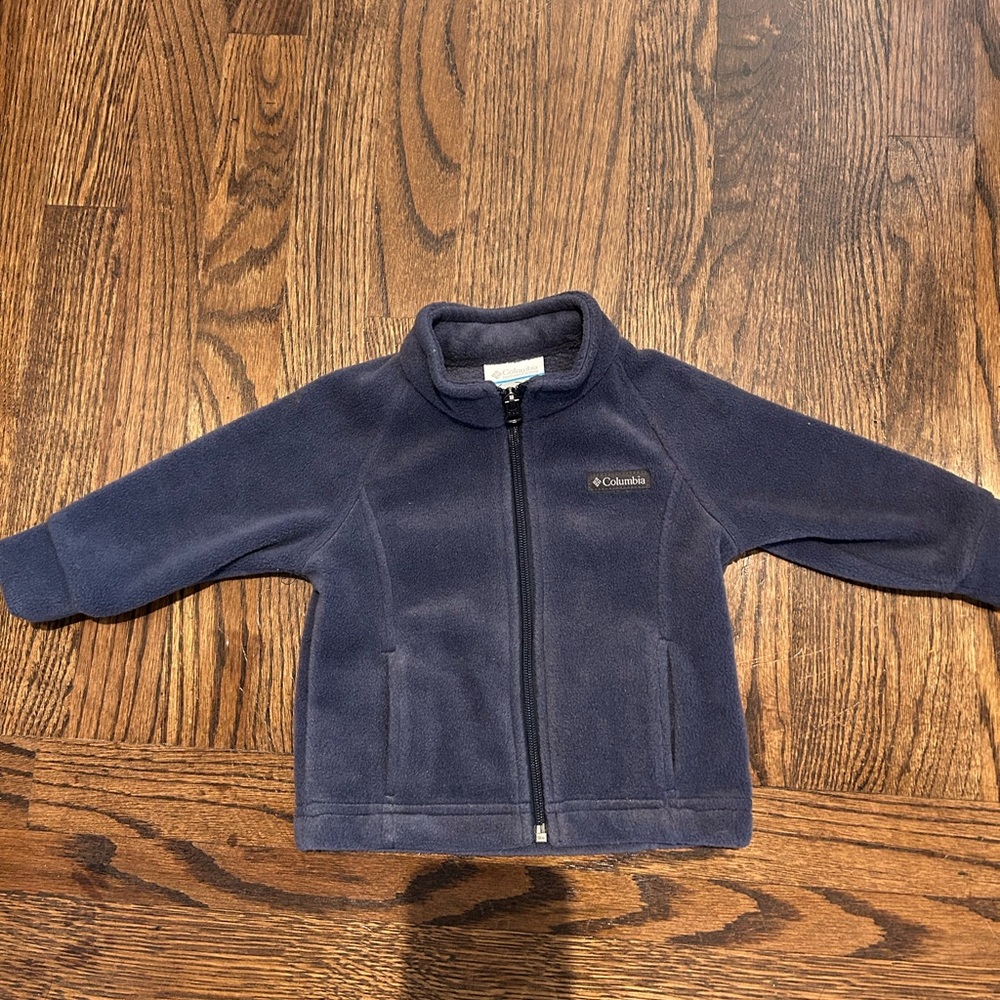 Columbia Dark Blue Fleece Jacket for baby